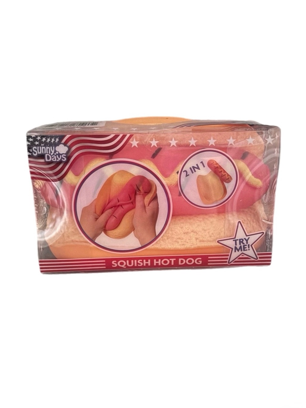 Limited Edition Americana Squish Hot Dog